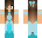 light blue dress finished