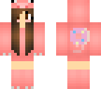pig donut girl