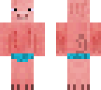 pig in swimming suit