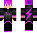purple and pink