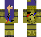 purple girl springtrap girl
