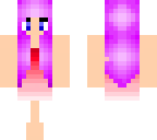 purple haired girl