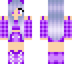 purple kitty