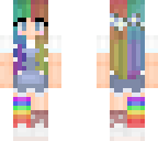 rainbow girl edit