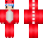red chibi dino boy
