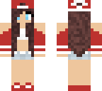 red tomboy w hat