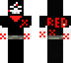 red x