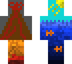 volcano and ocean