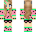 watermelon wolf girl