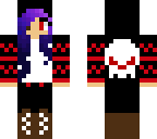 winter gothic girl