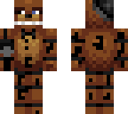 withered freddy with microphone