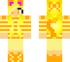 yellow cat girl