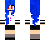 alien girl in school
