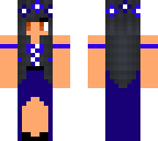 aphmau - blue dress