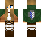 attack on titan skin modified