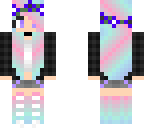 black flannel girl