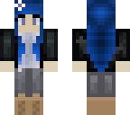 blue girl