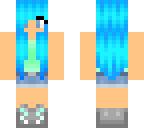 blue girl