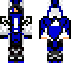 blue man