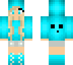 blue slime girl