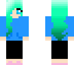 blue sweatshirt girl