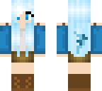 blue wolf girl