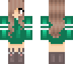 chibi mint girl with ears