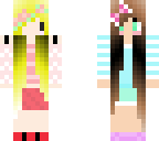 chibi vs normal girl