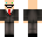 crazed suit person