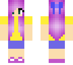 cute purple teen