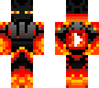 fire enderyoutuber motor skin006