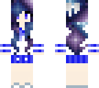 galaxy kawaii school girl