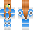 girl blue warrior
