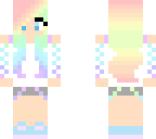 girl raimbow
