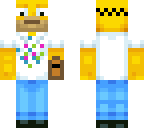 homer with duff beer and donut spriknles