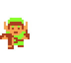 link pixel art