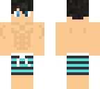 man in trunks