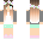 ombre haired girl
