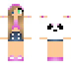 panda hoodie girl