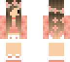 peach cute girl