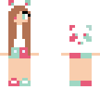 pinky mint panda girl