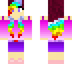rainbow girl