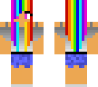 rainbow girl