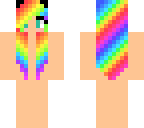 rainbow hair base