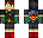 red haired dark clothes link