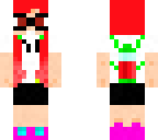 red inkling girl