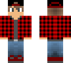 red plaid boy