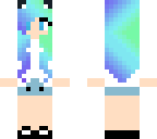 simple panda girl