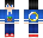 sonic boy without headphones and hoodie