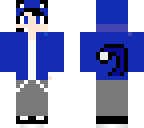 blue cat  boy